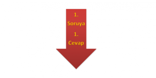 1. SORU’YA 1. CEVAP (KUL HAKKI)