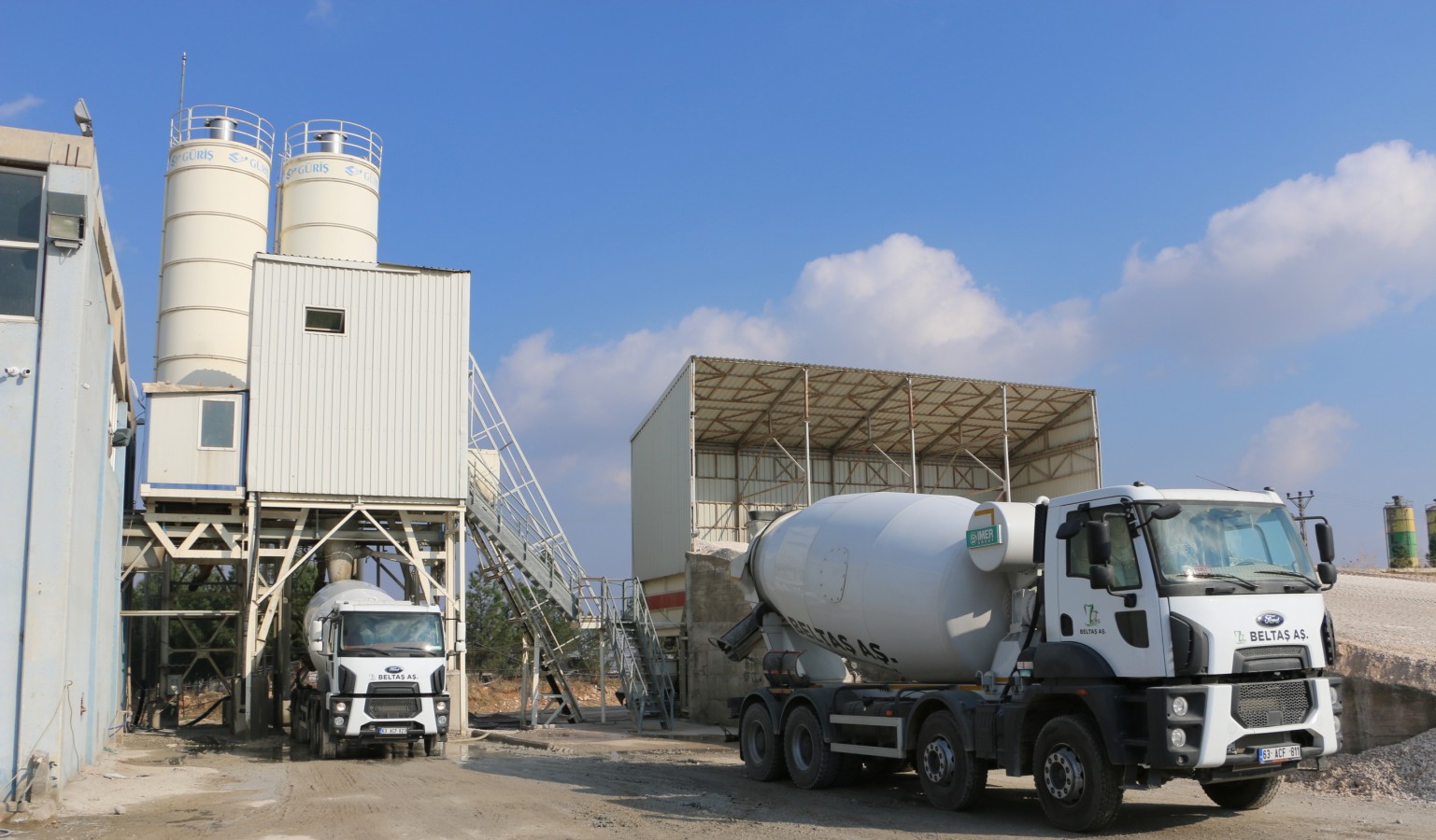 Büyükşehir Belediyesi Beton Santralini Faaliyet'e Kattı