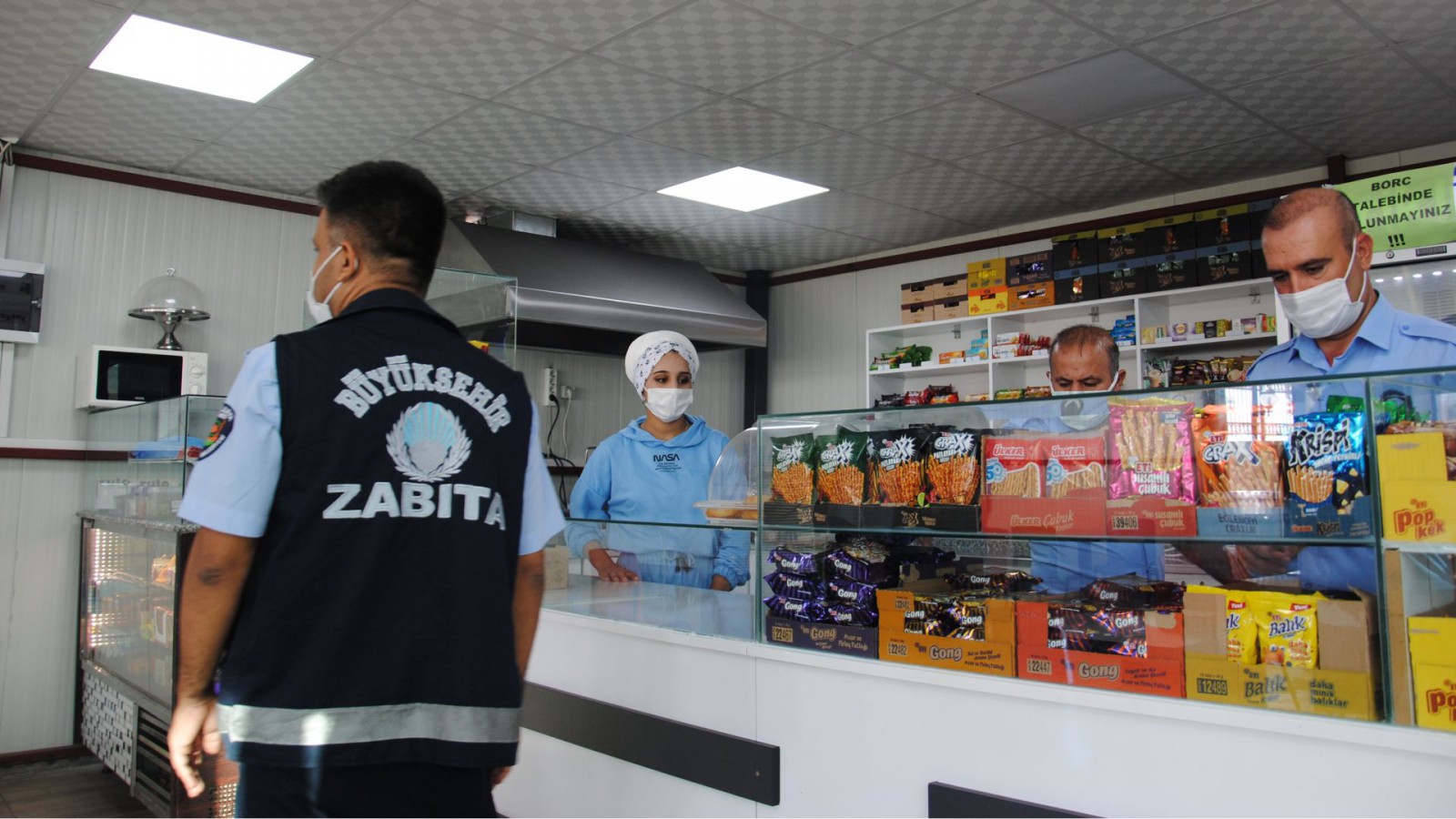Zabıta Ekiplerinden Kantinlerde Denetim (Video)