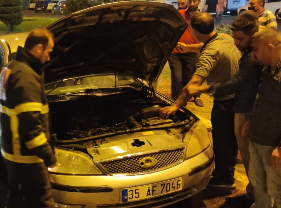 Seyir Halinde Alev Almaya Başladı