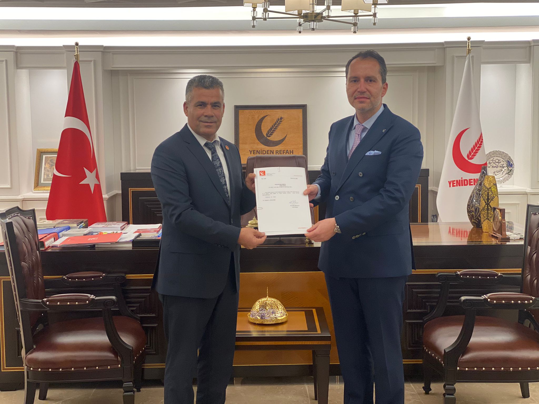 Yeniden Refah Partisi'nde Görev Değişimi