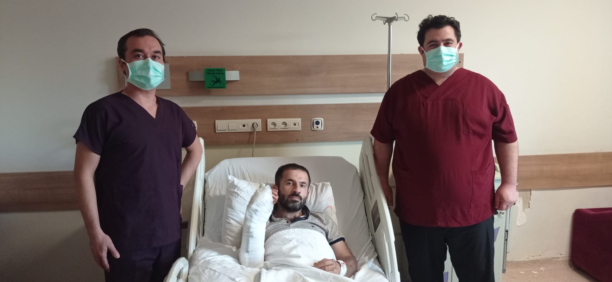 İş Kazasından Kopan El Yerine Dikildi