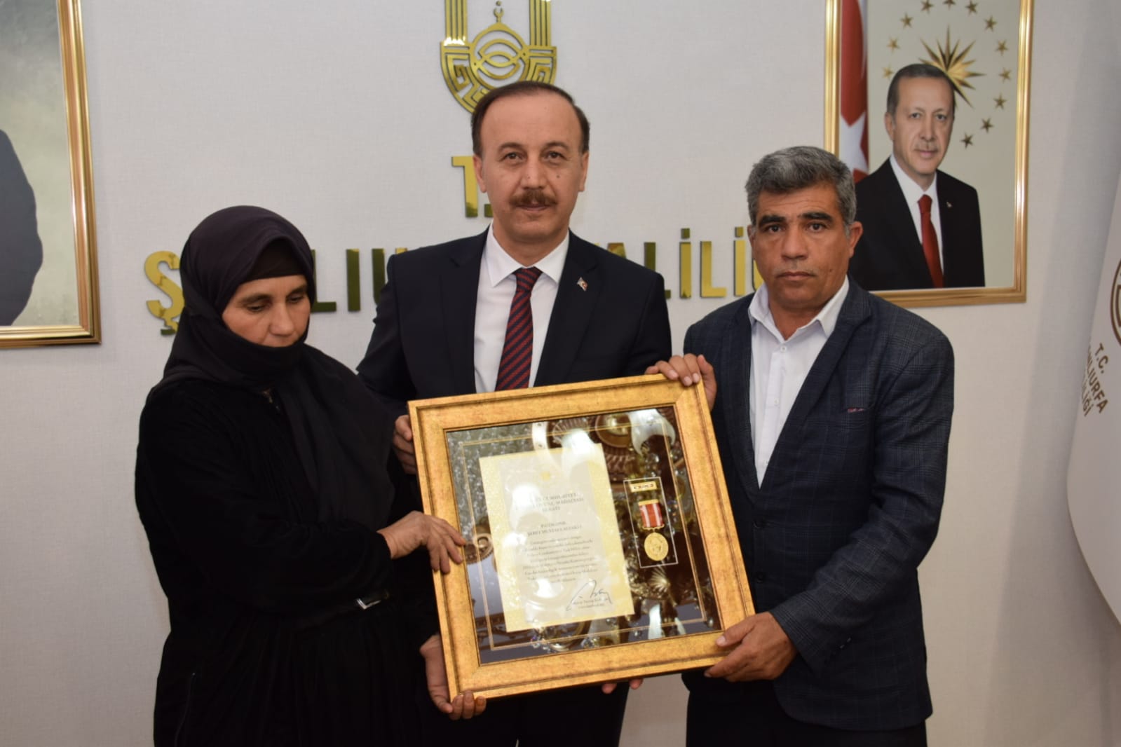 Alpaklı Ailesine, Devlet Övünç madalyası tevcih edildi