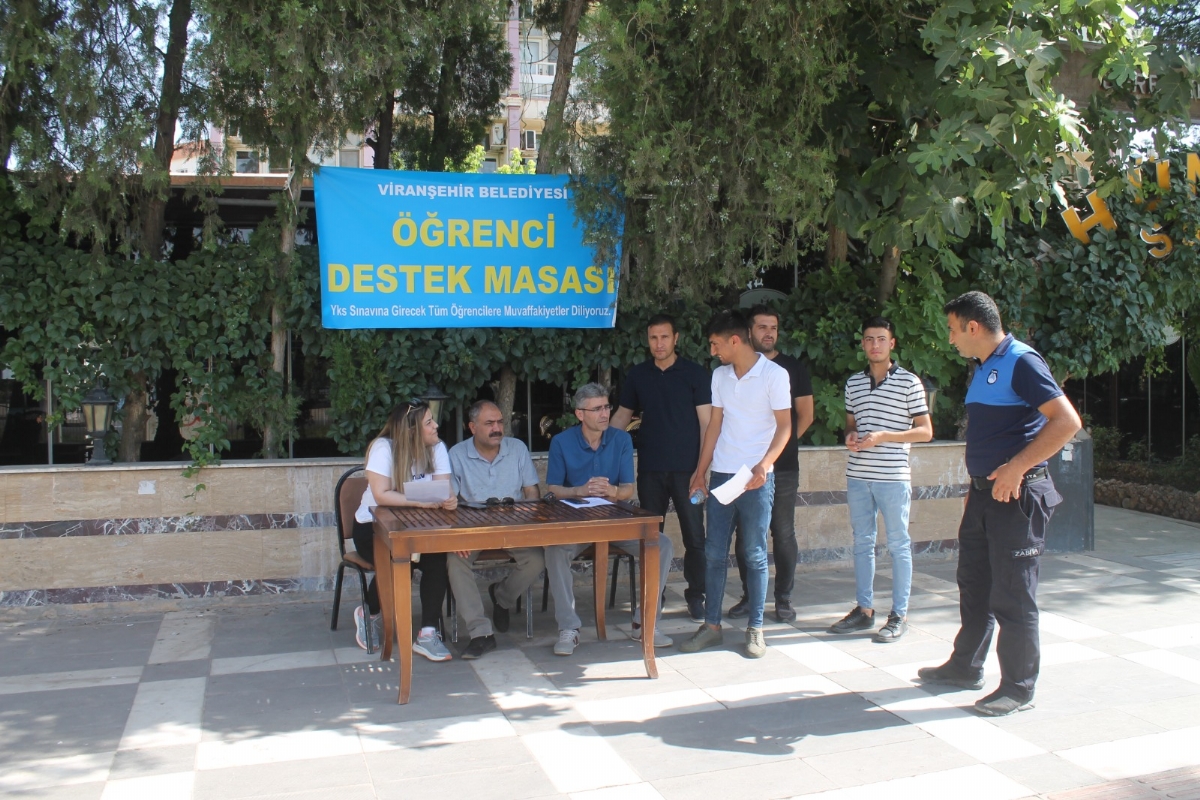 Viranşehir Belediyesi YKS için kriz masası kurdu