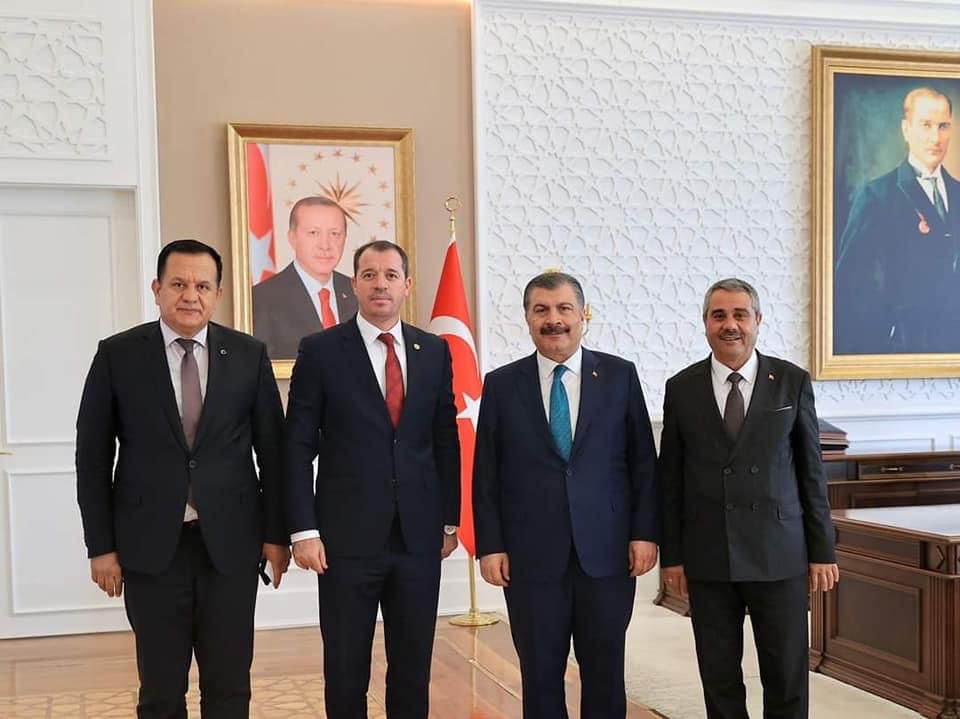 Başkan Doğantekin ilçesinin sorunlarını Ankara’ya taşıdı