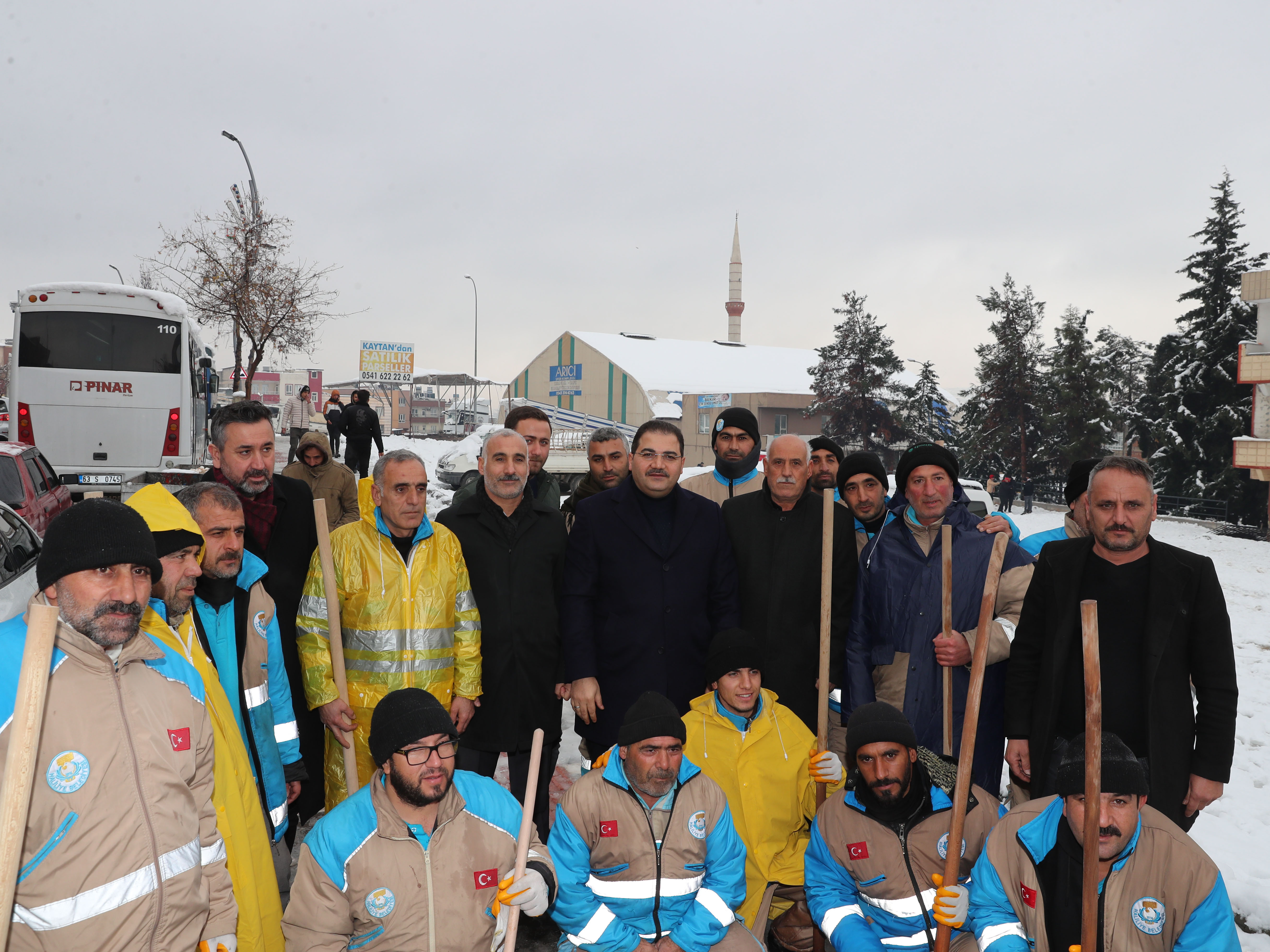 Başkan Canpolat saha çalışmalarını yerinde inceledi
