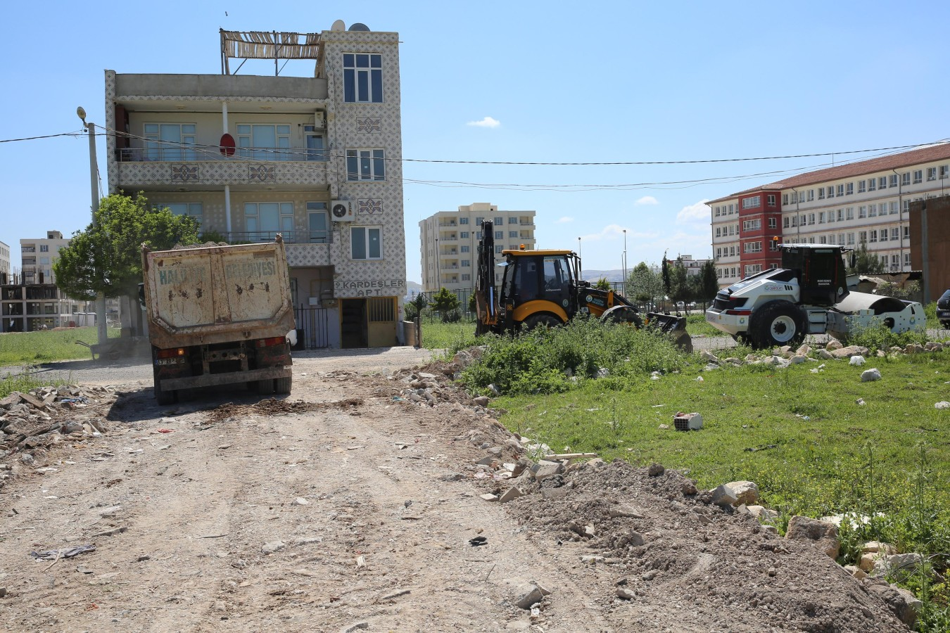 Haliliye'den üst yapı çalışmaları hızla devam ediyor