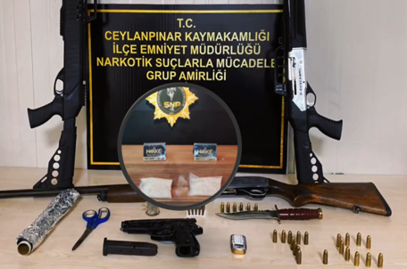 Urfa'da uyuşturucu operasyonu! 13 gözaltı