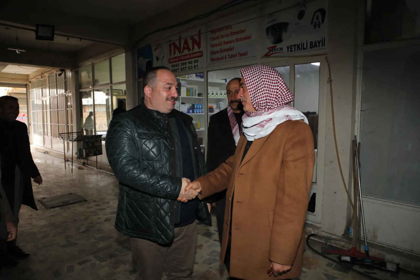 Başkan Ekinci'den esnaf ziyareti