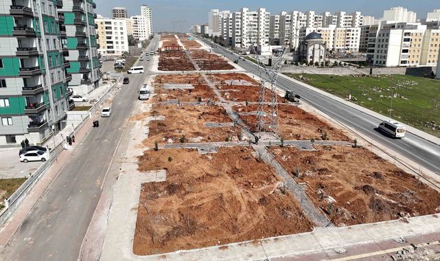 Seyrantepe'de 21 bin metrelik yeşil alan için çalışmalar sürüyor