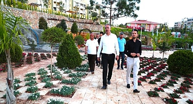 Başkan Mehmet Kuş Batıkent'deki tematik parkı'nı inceledi