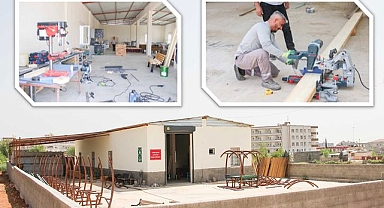 Ceylanpınar belediyesi kendi üretim atölyesini kurdu