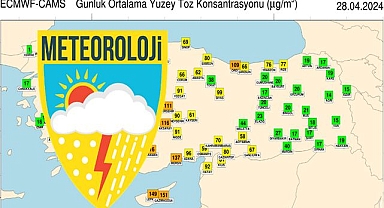 Meteoroloji, Şanlıurfa için toz taşınımı uyarısında bulundu