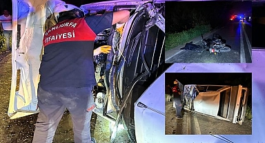 Urfa'da otomobil ile motosiklet çarpıştı! 1 yaralı