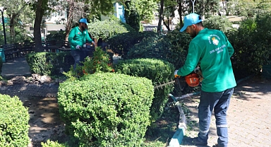 Haliliye'de peyzaj çalışması ile parklar güzelleşiyor