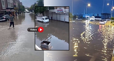 Şanlıurfa'da sağanak yağış sele neden oldu!