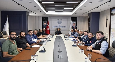 Deprem sonrası Urfa'da yapılan çalışmalar değerlendirildi