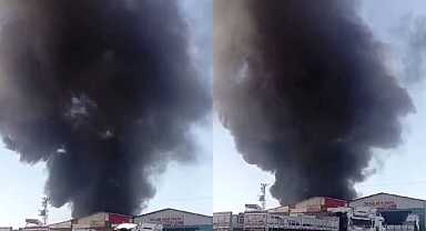 Evren Sanayide Büyük Yangın!