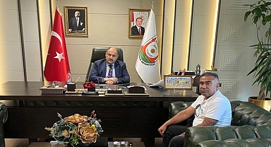 Başkan Çetintaş, Bozova'nın sorunlarını Başkan Gülpınar'a iletti