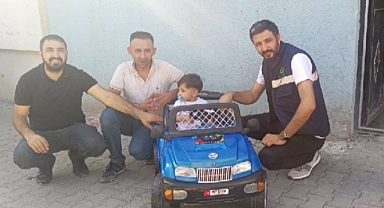 İyilik İyidir Derneği, Kanser Hastası Bir Çocuğu Sevindirdi