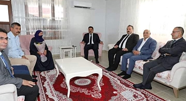 Kaymakam Kemal Ülkü'den Şehit Ailelerine İlk Ziyaret