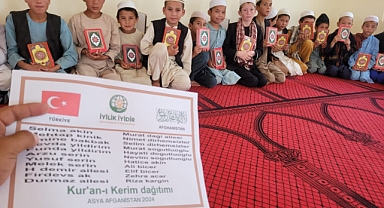 İyilik İyidir Derneği, Afganistan ve Dünya Çapında Kur’an-ı Kerim Dağıttı