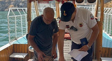 Turizmde Güvenlik Hamlesi: Halfeti’de Gezi Tekneleri Denetlendi