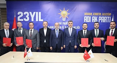 AK Parti Şanlıurfa'nın 3 Merkez İlçe Başkanlarını Açıkladı!