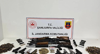 Siverek'te Dev Silah Operasyonu! 5 Adrese Baskın Yapıldı