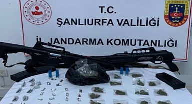 Suruç’ta Büyük Operasyon: Silah, Uyuşturucu ve Çalıntı Motosiklet Ele Geçirildi!