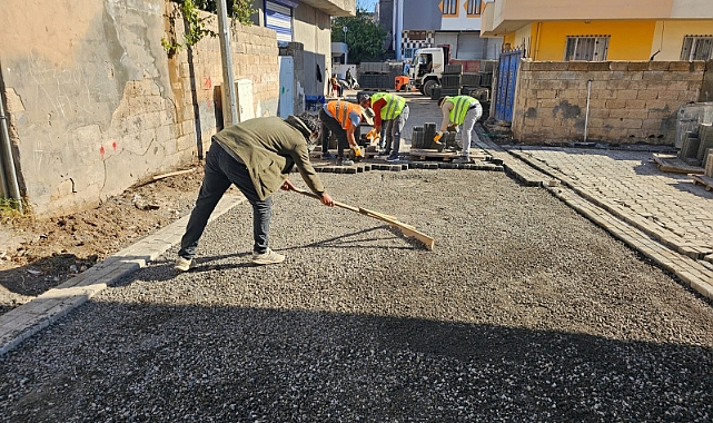 Viranşehir'in Çehresi Değişiyor! Modern Parke Taşlarıyla Estetik Bir Gelecek