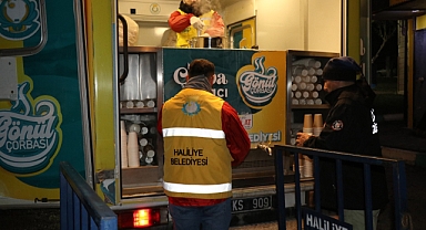 Haliliye Belediyesi'nden Vatandaşlara Çorba İkramı