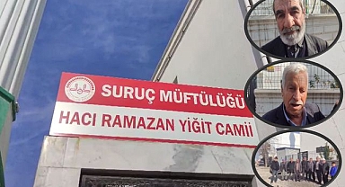 Suruçlu Vatandaşlar Tepkili! İbadetimizi Bile Düzgün Yapamıyoruz