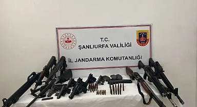 Şanlıurfa'da Büyük Operasyon! Çok Sayıda Silah ve Kaçak Ürünler Ele Geçirildi