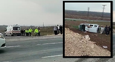 Suruç Ölüm Yolunda Yine Kaza! 1 Kişi Ağır Yaralı