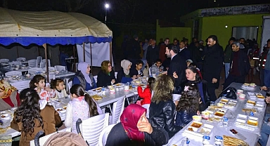 Ceylanpınar Belediyesi, Bereket Sofrası ile Komşuları Buluşturdu