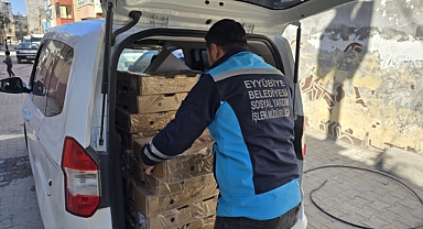 Eyyübiye Belediyesi, Ramazan’da Yetim Ailelere Destek Oluyor