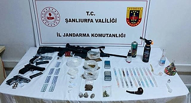 Şanlıurfa'da Uyuşturucu ve Silah Kaçakçılığı Operasyonu!