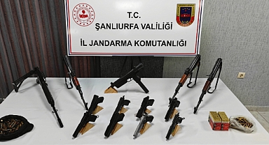 Şanlıurfa’da Dev Silah Kaçakçılığı Operasyonu! 22 Gözaltı