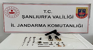 Şanlıurfa'da Kaçak Kazıya Darbe! 38 Parça Eser Ele Geçirildi