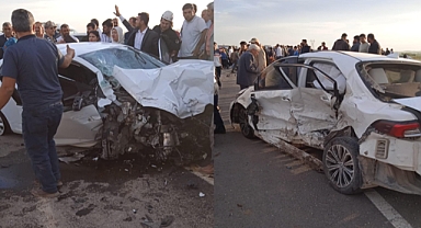 Şanlıurfa'da Korkutan Kaza! Yaralılar Hastaneye Sevk Edildi