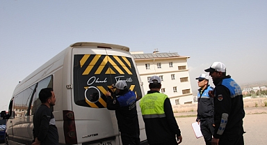 Şanlıurfa'da Okul Servisleri Denetlendi
