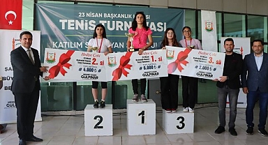 Şanlıurfa'nın En İyi Tenisçileri Başkanlık Kupası’nda Ödüllerini Aldı!