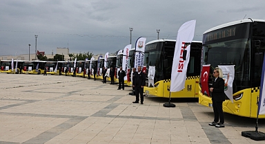 Şanlıurfa’nın Geleceği İçin Yatırım! 25 Yeni Otobüs Hizmete Alındı