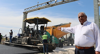 Büyükşehir Belediyesinden Harran İlçesine Yol Seferberliği