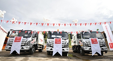 Hilvan Belediyesi'ne Türkiye Belediyeler Birliği'nden Temizlik Aracı Desteği