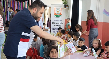 Miniklere Ağız ve Diş Bakımı Bilinci Kazandırıldı