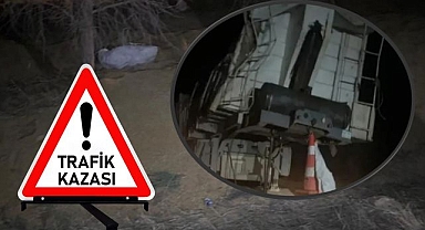 Şanlıurfa’da Buğday Yüklü Tır Devrildi! Şoförün Durumu İyi