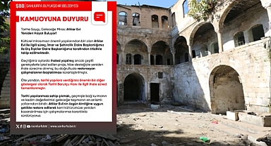 Şanlıurfa'da Kültürel Miras İçin Önemli Restorasyon Hamlesi