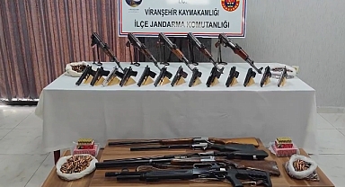 Şanlıurfa’da Silah Kaçakçılarına Ağır Darbe 16 Şüpheli Yakalandı!
